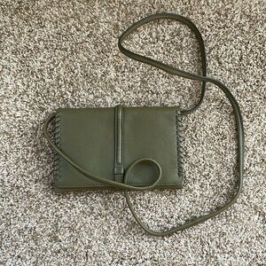 Forest Green Fossil Wallet Purse